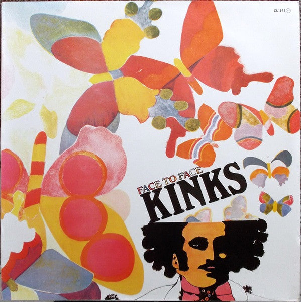 The Kinks : Face To Face (LP, Album, Promo, RE)