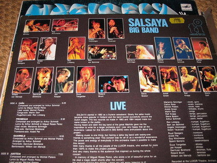 Salsaya Big Band : Live (LP)