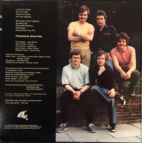 Giantkiller : Valley Of Decision (LP, Album)