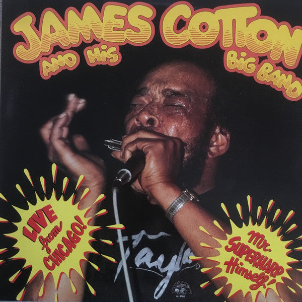 James Cotton And His Big Band : Live From Chicago - Mr. Superharp Himself! (LP)