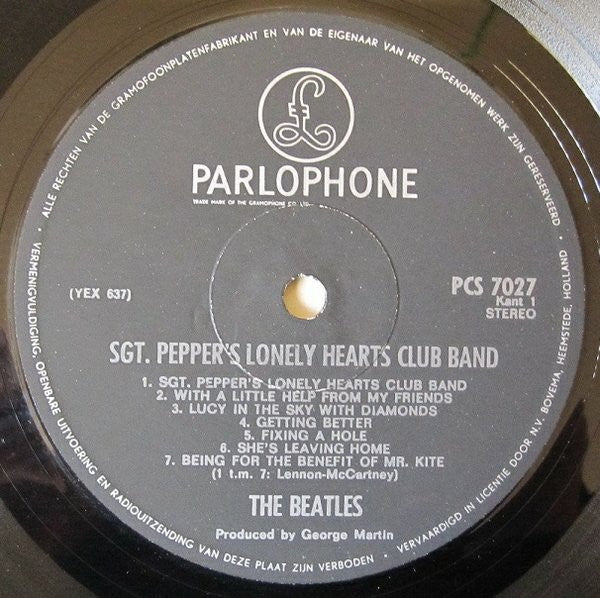 The Beatles : Sgt. Pepper's Lonely Hearts Club Band (LP, Album, RE, Gat)