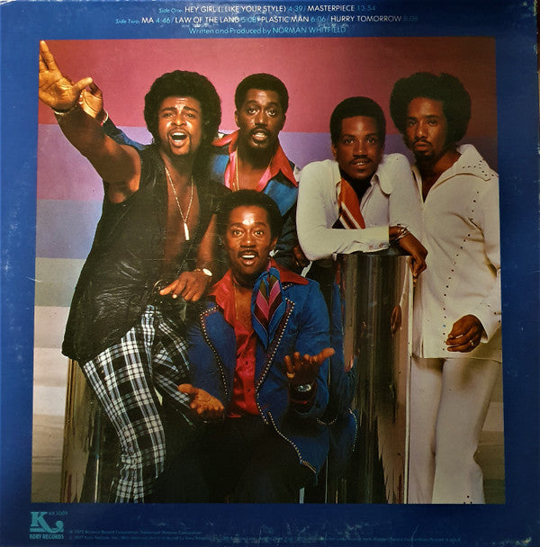 The Temptations : Masterpiece (LP, Album, RE)