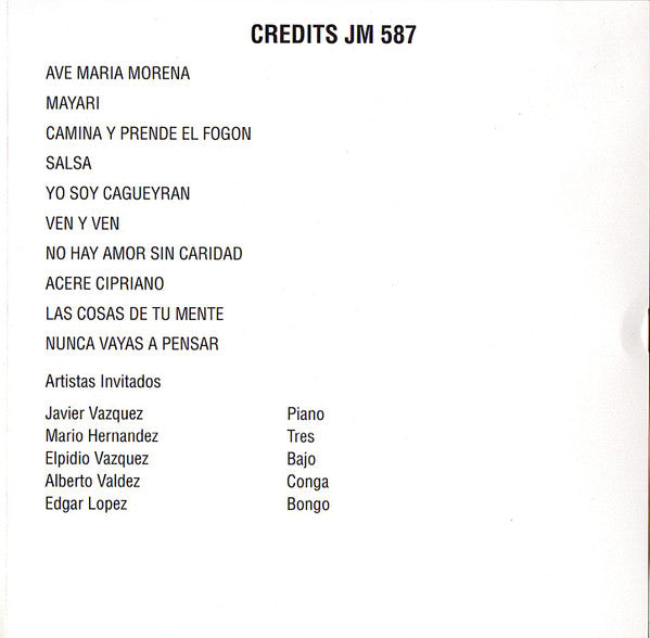 Johnny Pacheco Y Monguito (2) : Sabrosura (CD, Album, RE)