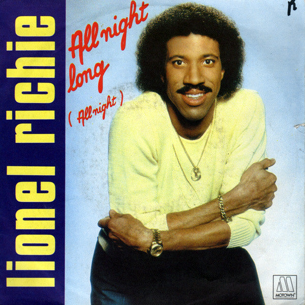 Lionel Richie - All Night Long (All Night) (7", Single) - De Platen Aap – Vinylwinkel in Brielle & online webshop voor muziekliefhebbers