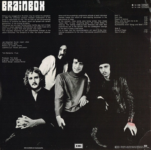 Brainbox (3) : Brainbox (LP, Album, RE)