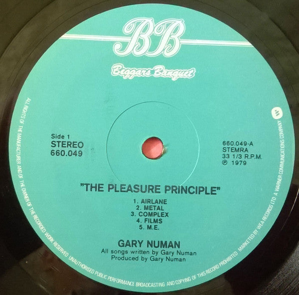 Gary Numan : The Pleasure Principle (LP, Album)