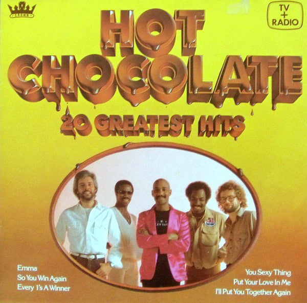 Hot Chocolate : 20 Greatest Hits (LP, Comp)
