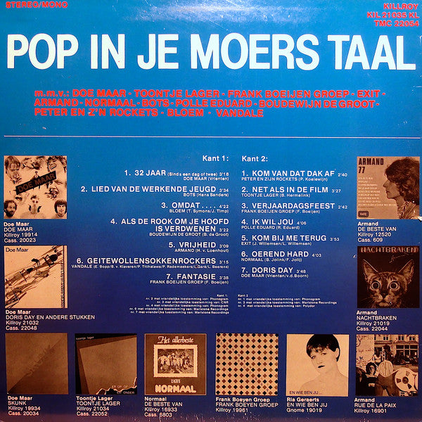 Various : Pop In Je Moers Taal (LP,Compilation)
