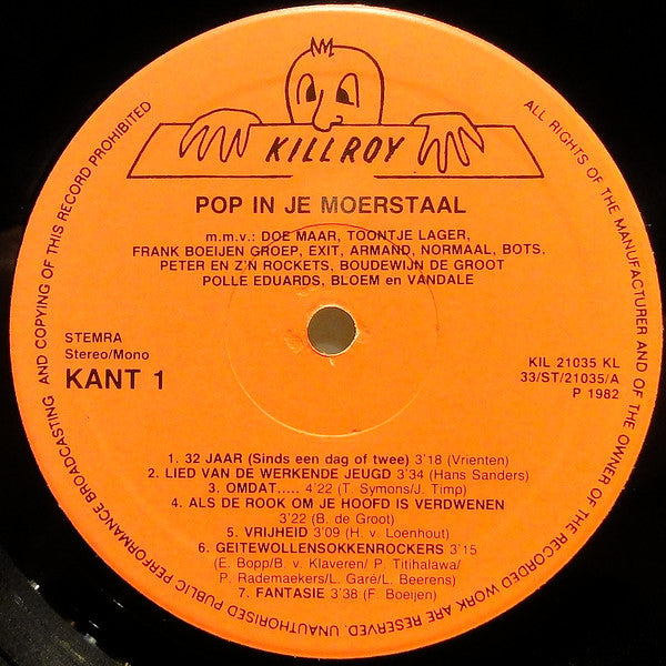 Various : Pop In Je Moers Taal (LP,Compilation)