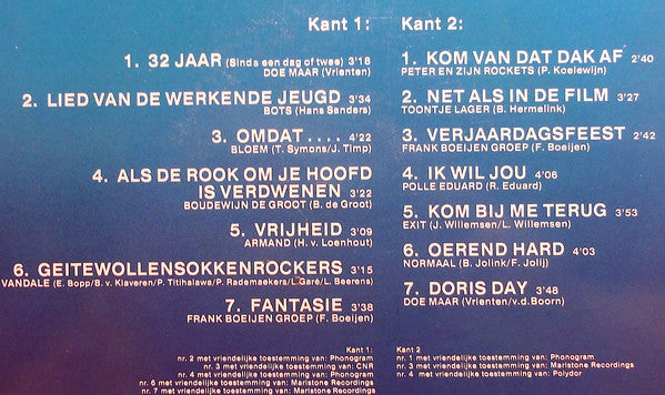 Various : Pop In Je Moers Taal (LP,Compilation)