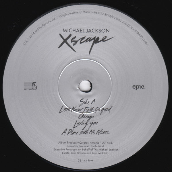 Michael Jackson : Xscape (LP,Album)