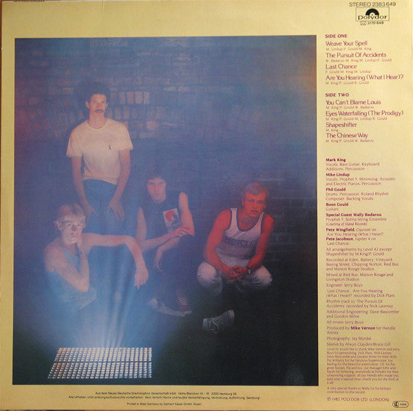 Level 42 : The Pursuit Of Accidents (LP, Album, RE)