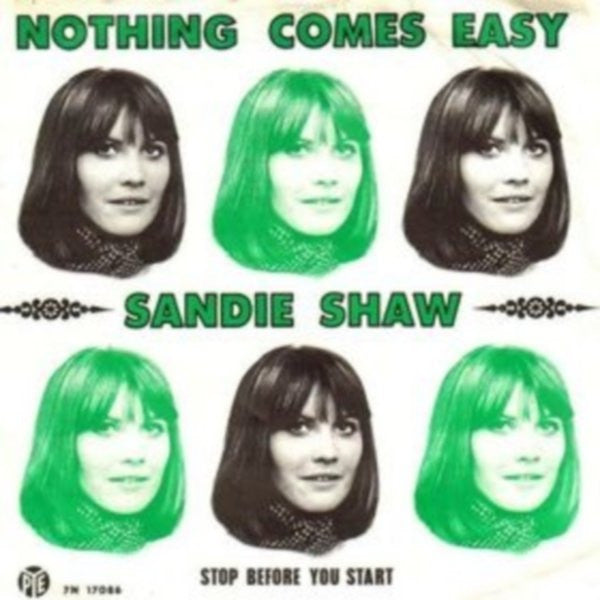 Sandie Shaw : Nothing Comes Easy  (7", Single)
