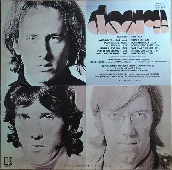 Doors, The : The Best Of Doors (LP,Compilation,Reissue)