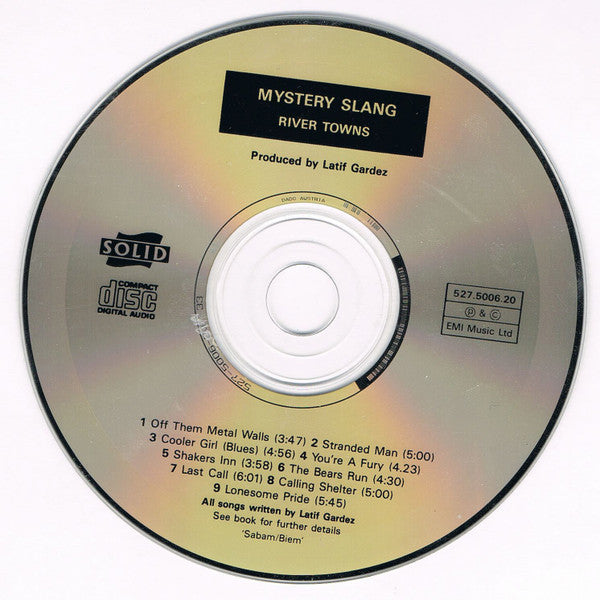 Mystery Slang - River Towns (CD, Album) - De Platen Aap – Vinylwinkel in Brielle & online webshop voor muziekliefhebbers