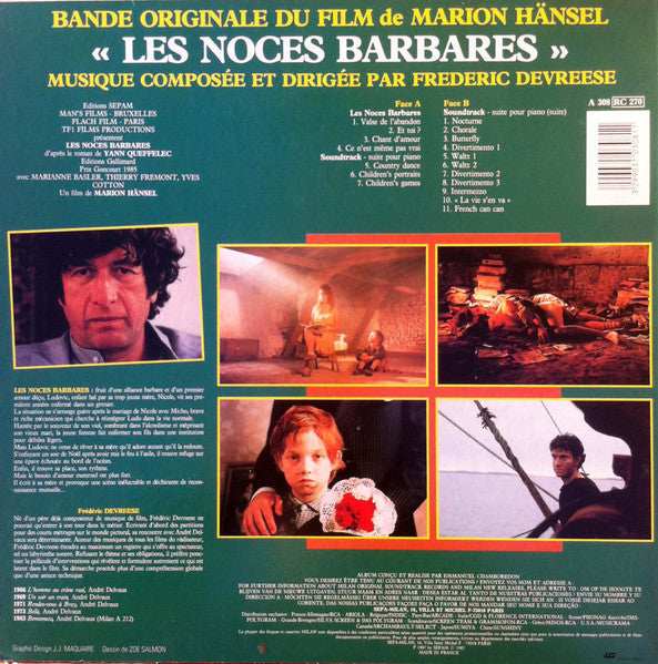 Frederik Devreese : Les Noces Barbares (LP,Album,Stereo)