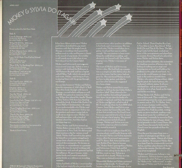 Mickey And Sylvia* : Do It Again (LP, Comp, Mono, RM)