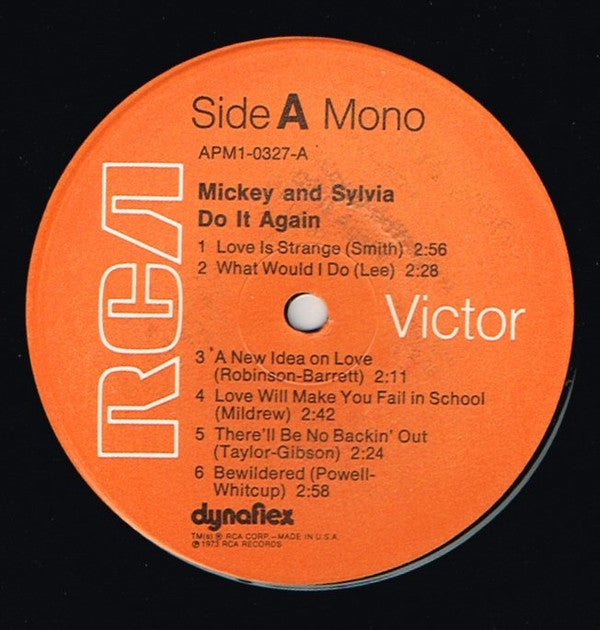 Mickey And Sylvia* : Do It Again (LP, Comp, Mono, RM)