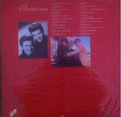 Everly Brothers : The Everly Brothers Onvergetelijke Hits (LP, Comp)