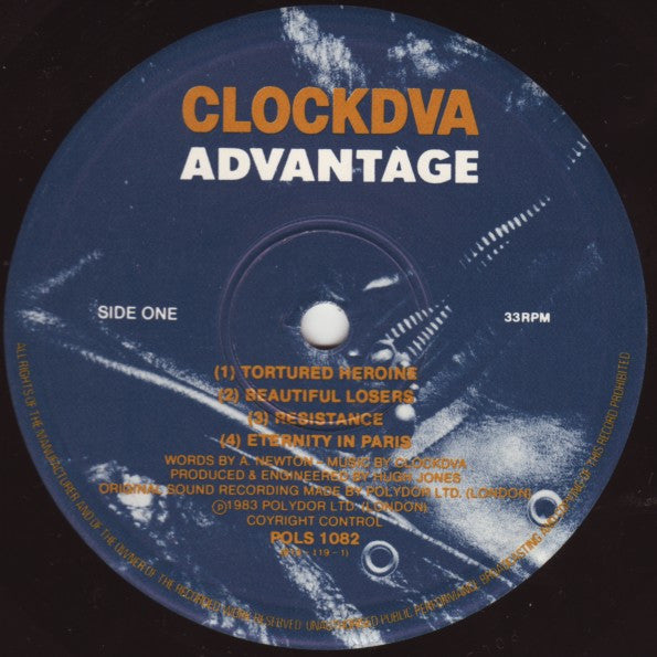 Clock DVA : Advantage (LP, Album)