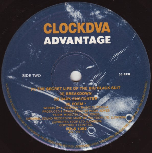Clock DVA : Advantage (LP, Album)