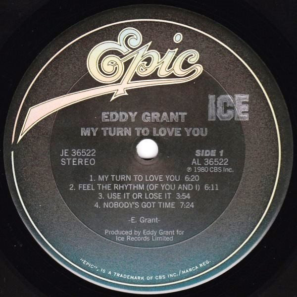Eddy Grant : My Turn To Love You (LP, Album)