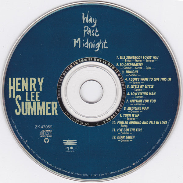 Henry Lee Summer - Way Past Midnight (CD, Album) - De Platen Aap – Vinylwinkel in Brielle & online webshop voor muziekliefhebbers