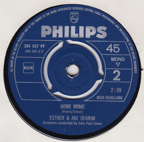 Esther & Abi Ofarim : One More Dance (7", Single)