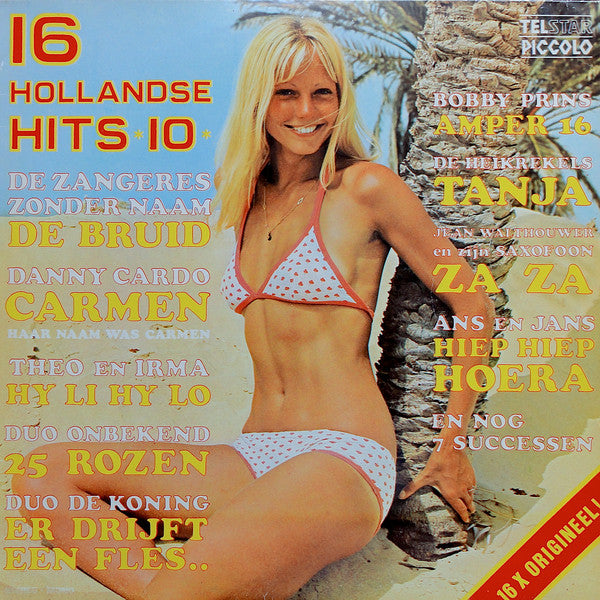 Various : 16 Hollandse Hits *10* (LP, Comp, Gat)
