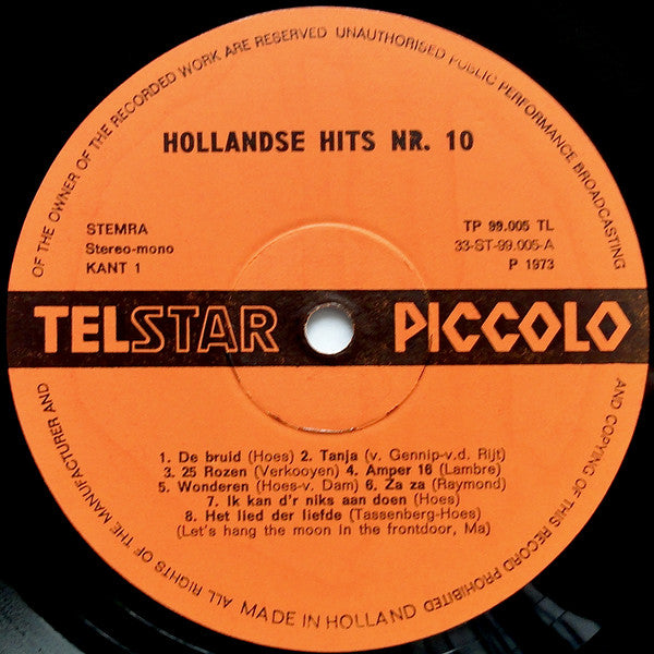 Various : 16 Hollandse Hits *10* (LP, Comp, Gat)