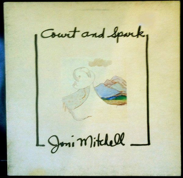 Joni Mitchell : Court And Spark (LP, Album, RE, Tex)