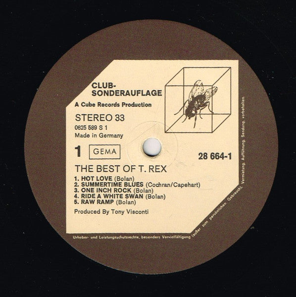 T. Rex : The Best Of T. Rex (LP, Comp, Club)