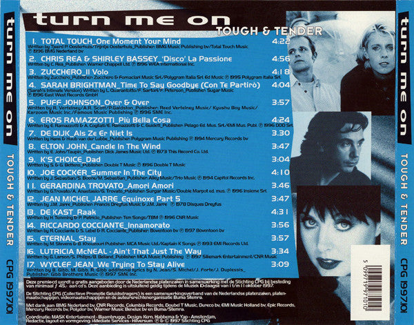 Various - Turn Me On (Tough & Tender) (CD, Comp) - De Platen Aap – Vinylwinkel in Brielle & online webshop voor muziekliefhebbers