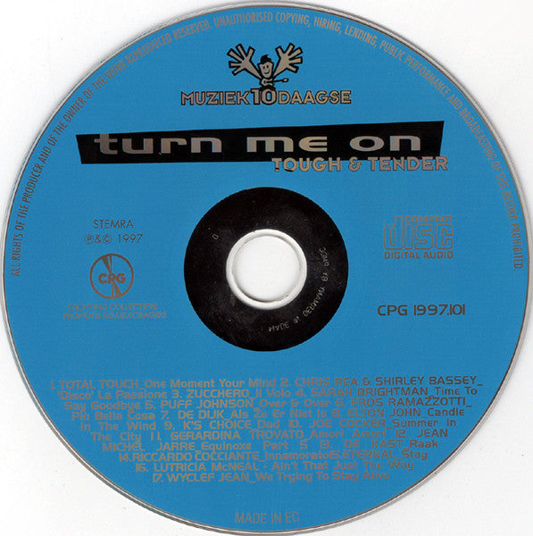 Various - Turn Me On (Tough & Tender) (CD, Comp) - De Platen Aap – Vinylwinkel in Brielle & online webshop voor muziekliefhebbers