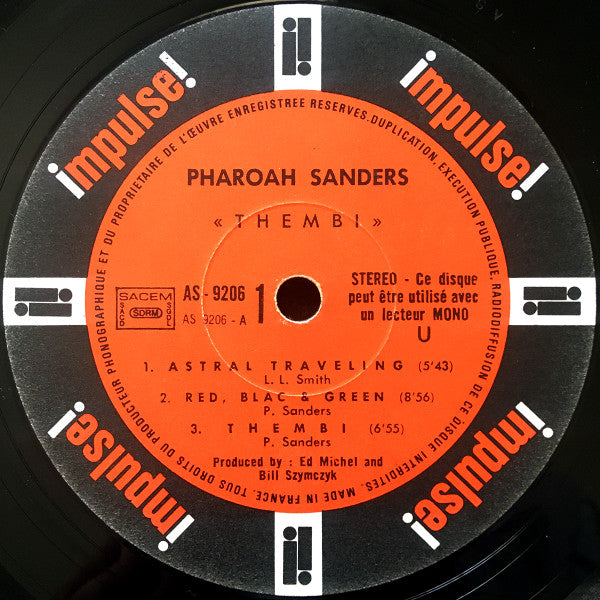 Pharoah Sanders : Thembi (LP, Album, Gat)