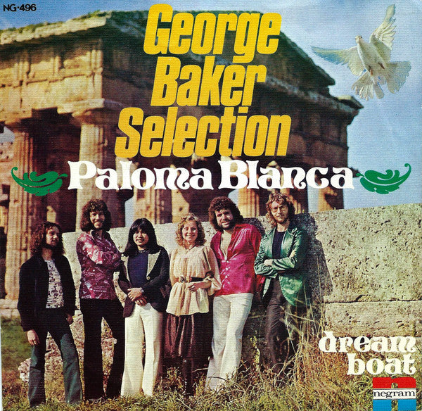 George Baker Selection - Paloma Blanca (7", Single, Sil) - De Platen Aap – Vinylwinkel in Brielle & online webshop voor muziekliefhebbers