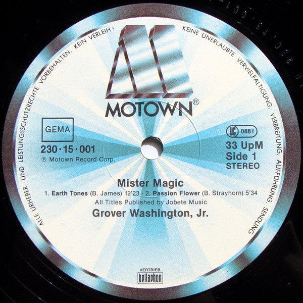 Grover Washington Jr.* : Mister Magic (LP, Album, RE)