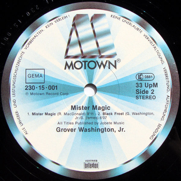 Grover Washington Jr.* : Mister Magic (LP, Album, RE)