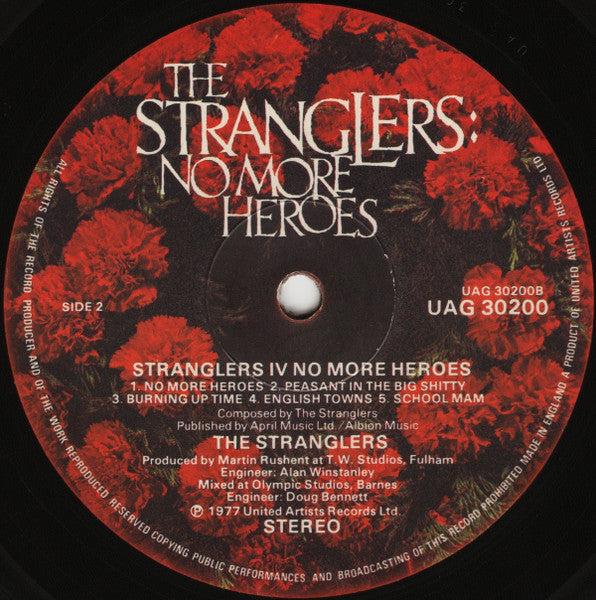 The Stranglers : No More Heroes (LP, Album)