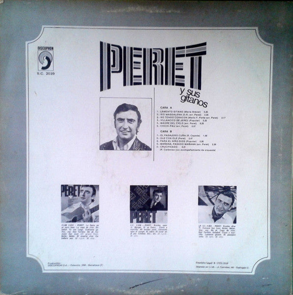 Peret Y Sus Gitanos : Peret Y Sus Gitanos (LP, Album, Red)