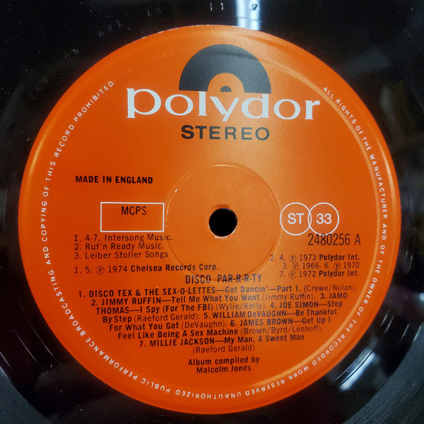 Various : Disco Par-r-r-ty (LP, Comp)