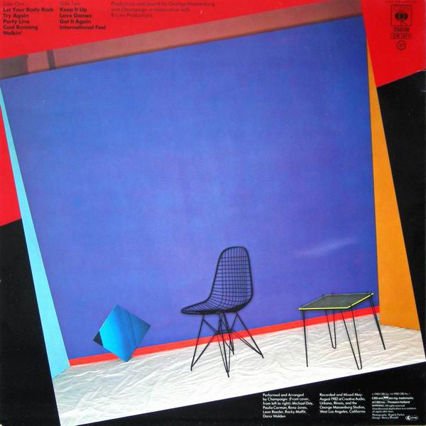 Champaign : Modern Heart (LP, Album)