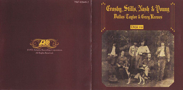 Crosby, Stills, Nash & Young : Déjà Vu (Album,Reissue,Remastered,Repress)