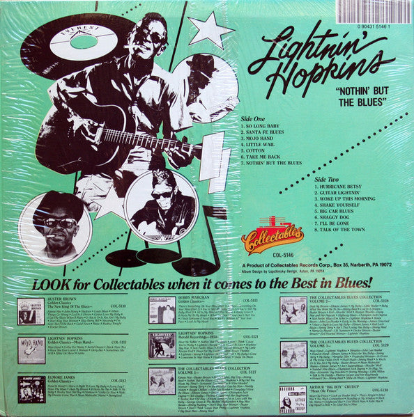Lightnin' Hopkins : Nothin' But The Blues (LP, Comp)
