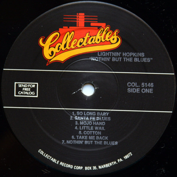 Lightnin' Hopkins : Nothin' But The Blues (LP, Comp)