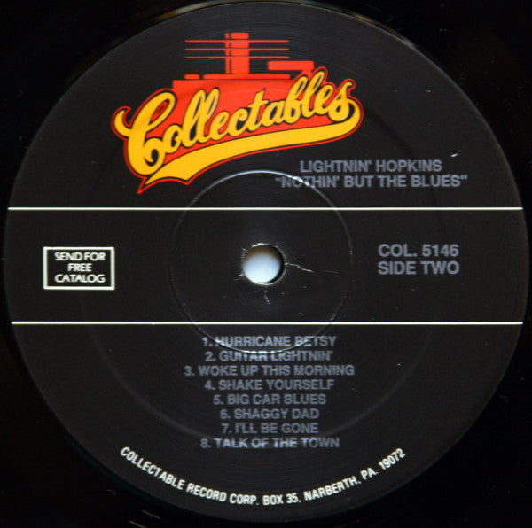 Lightnin' Hopkins : Nothin' But The Blues (LP, Comp)
