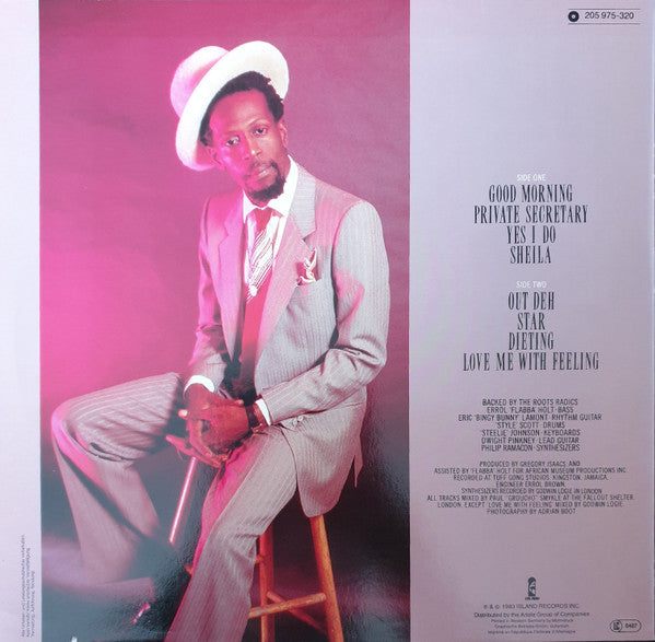 Gregory Isaacs : Out Deh! (LP, Album)