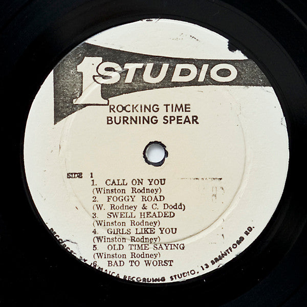 Burning Spear : Rocking Time (LP, Album)