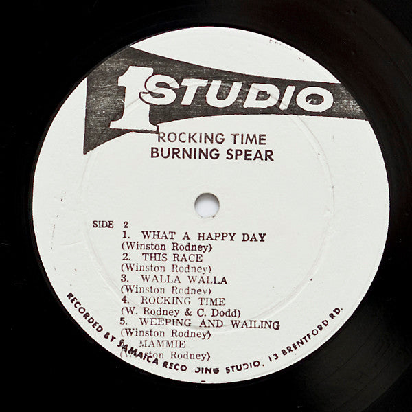 Burning Spear : Rocking Time (LP, Album)