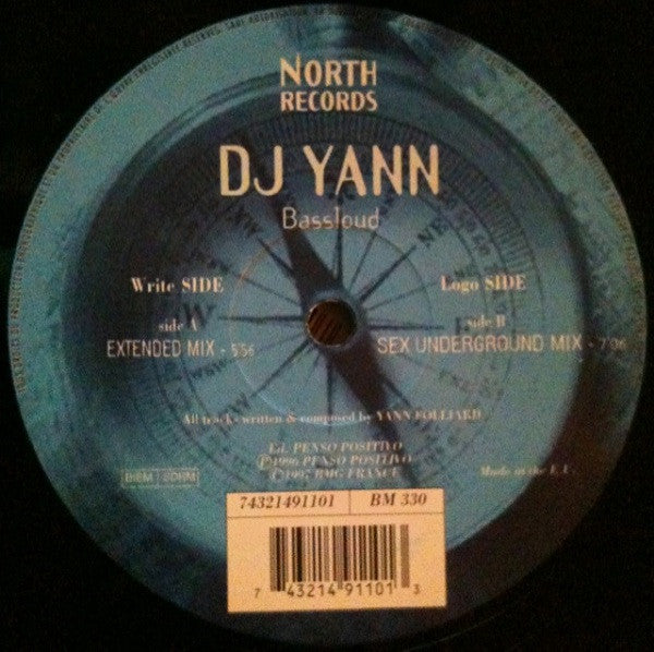 DJ Yann : Bass Loud (12")